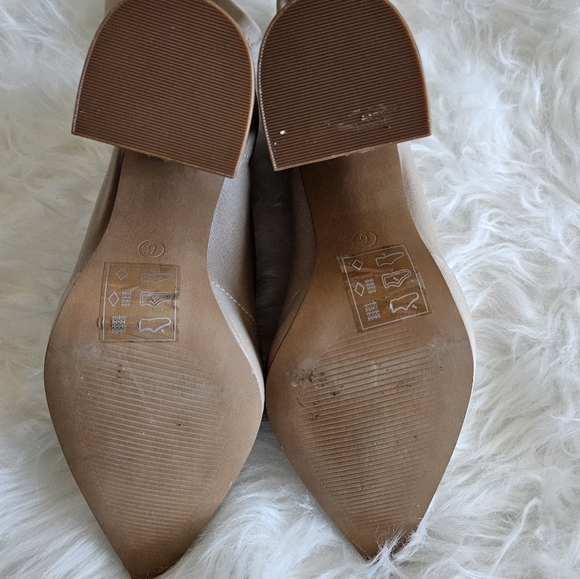 ASOS stretchy nude sock bootie - Picture 2 of 11